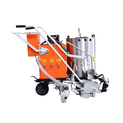 Máquina de marcado de carreteras de empuje manual con línea distribuidora de cuentas de vidrio espesor de 1-2 mm 3.2