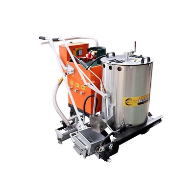 Máquina de marcado de carreteras de empuje manual con línea distribuidora de cuentas de vidrio espesor de 1-2 mm 3.2