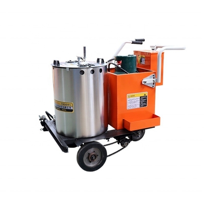Máquina de marcado de carreteras de empuje manual con línea distribuidora de cuentas de vidrio espesor de 1-2 mm 3.2