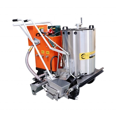 Máquina de marcado de carreteras de empuje manual con línea distribuidora de cuentas de vidrio espesor de 1-2 mm 3.2