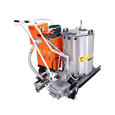 Máquina de marcado de carreteras de empuje manual con línea distribuidora de cuentas de vidrio espesor de 1-2 mm 3.2