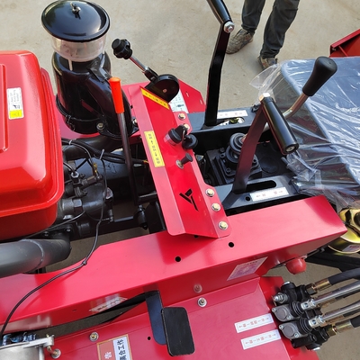 Tractor para jardines de frutos agrícolas con tractor para cultivadores de caucho