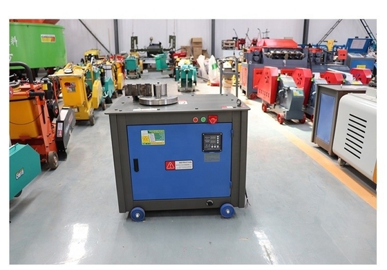 Tiendas de materiales de construcción Máquina de flexión automática de armazones de rebarro con aro de flexión 6-32 mm Diámetro de flexión