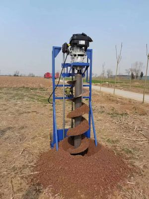 Inicio 201 Tiye Power 52cc Plantación de árboles Máquinas de excavación/perforación de agujeros en el suelo/aguja de tierra Trivella Di Terra