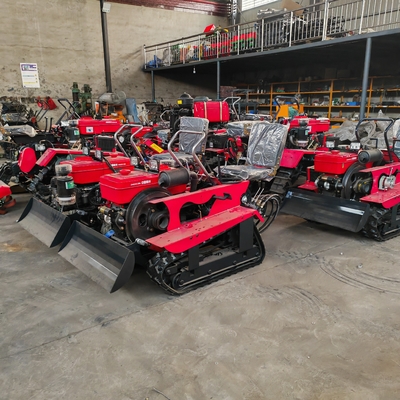 Maquinaria agrícola multifunción Tractor Tiller giratorio con hoja potente