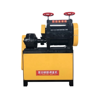 Eficientemente enderezar barras de 4-25mm de diámetro con esta máquina de enderezar barras de acero