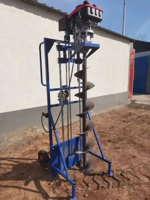 Planting Hole Digger Máquina de excavación de agujeros con fuente de energía de gasolina/diésel/eléctrica