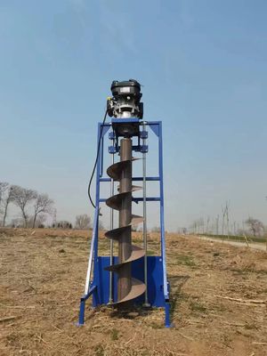 Herramienta de excavación de plantación de agujeros de tierra máquina de perforación de auge para la plantación de suelo de árboles