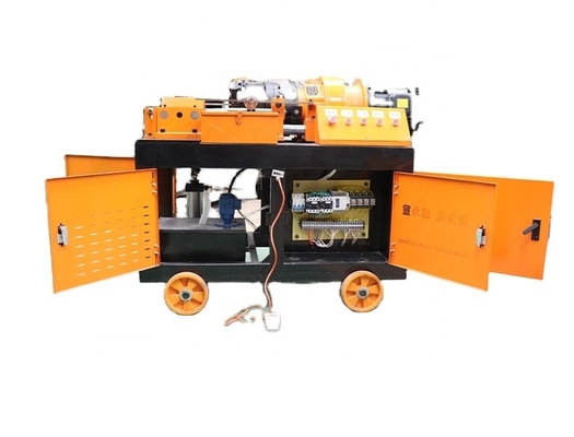4kw/40-60r/min D25-40mm máquina de fabricación de tornillos de acoplamiento para el laminado de acoplamiento de rosca de rebar