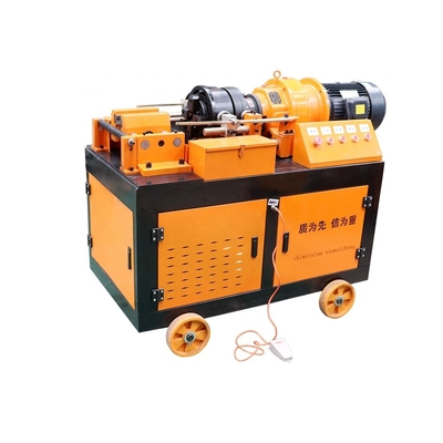 4kw/40-60r/min D25-40mm máquina de fabricación de tornillos de acoplamiento para el laminado de acoplamiento de rosca de rebar