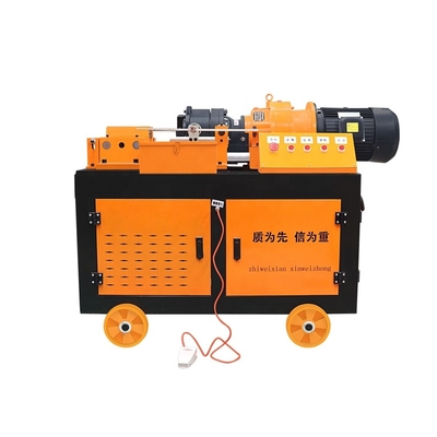 4kw/40-60r/min D25-40mm máquina de fabricación de tornillos de acoplamiento para el laminado de acoplamiento de rosca de rebar