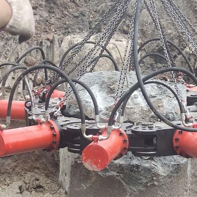Excavadora de bajo consumo energético trituradora de agua hidráulica triturador de 75 mm Chisel para apilamiento de piedra