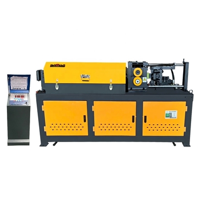 220v/380v/440v Cnc alambre de enderezar y cortar máquina para 4-14mm alambre de acero para el hogar