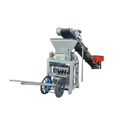 Máquina de moldeo de ladrillos totalmente automática con vibración de 75KN y deslizamientos de ladrillos de arcilla en buen estado