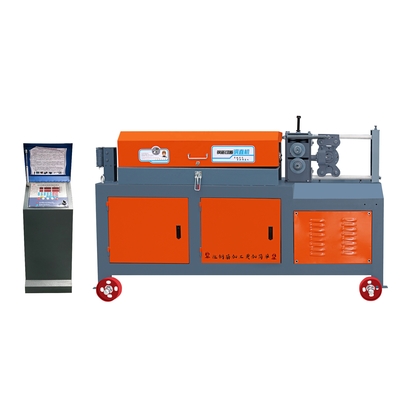 Máquina de rectación y corte de alambre de flexión con rebarras de CNC Velocidad rápida 35-60 metros/minuto
