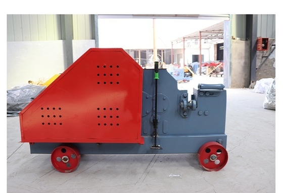 Cortador de barras de acero reforzado portátil de 1100*500*900 mm HRB-32 para obras de construcción