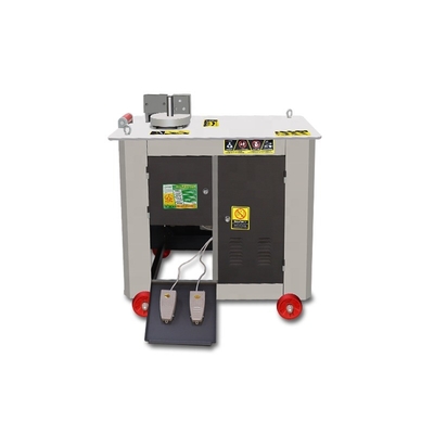 Máquina de acero con aro de flexión de rebares de CNC totalmente automática reforzada para alta productividad