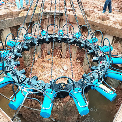 Tipo de escalera Máquina de encofrado deslizante de zanja autopropulsada para construcción pesada