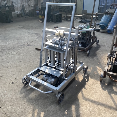 200*100*60 mm Tamaño de ladrillo Máquina ligera para la fabricación de bloques de cemento