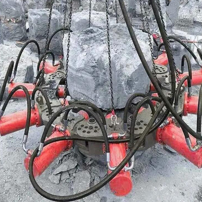 10 toneladas de excavadora compatible Kinger rompedor de pila hidráulico con bajo consumo de energía