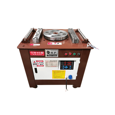 Precisión de 380V/220V GW50A Máquina de flexión de barras de acero hidráulico de acero roscado de 36 mm