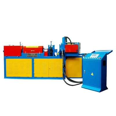Amarillo 650KG Máquina de rectación y corte de barra de acero con rosca hidráulica CNC personalizada
