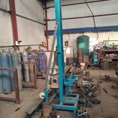Máquina de perforación de pozos de agua portátil diesel para la extracción de oro Spt