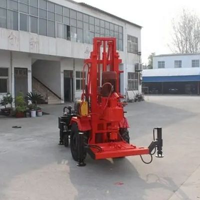 550 KG Rig de perforación de pozos de agua para perforación profunda de diésel hasta 200 m