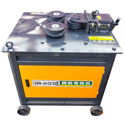 Máquina de flexión para flexión de arco de rebarro Rango de flexión ≤ 22 mm Flector portátil de barras de acero