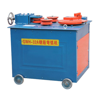 Máquina de flexión para flexión de arco de rebarro Rango de flexión ≤ 22 mm Flector portátil de barras de acero