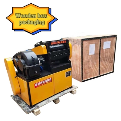 Máquina de reciclaje de rebarro CNC para chatarra de rebarro y residuos de barras de acero