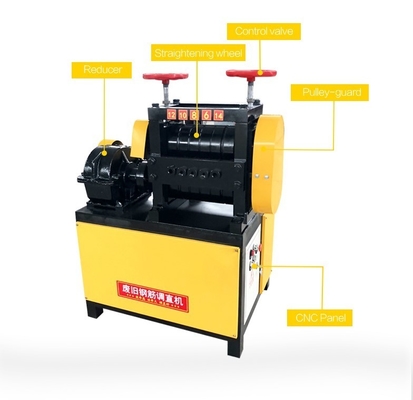 Máquina de reciclaje de rebarro CNC para chatarra de rebarro y residuos de barras de acero