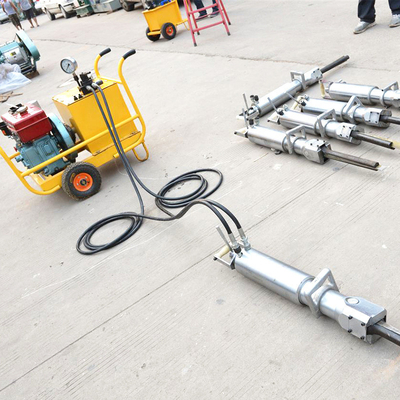 Fragmentación de roca sin esfuerzo con 200KG Hydraulic Darda Rock Splitter en el más bajo