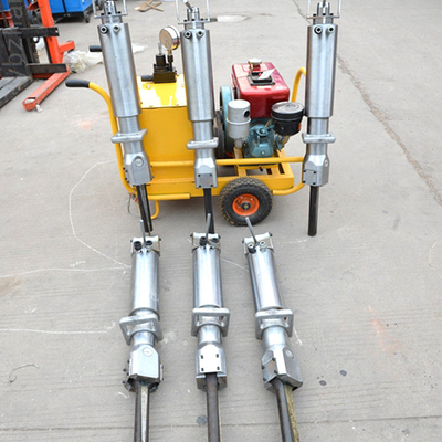 Fragmentación de roca sin esfuerzo con 200KG Hydraulic Darda Rock Splitter en el más bajo
