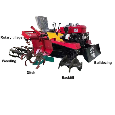 Hoteles Agricultura Motor diésel gasolina Mini Rototiller Tractor Tractor trasero Tine Power Tiller