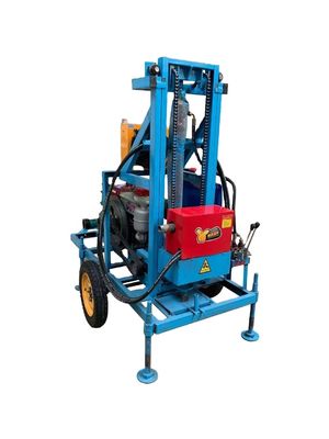 Pozo de agua Bdm-200jh Modelo de remolque montado en la tercera plataforma de perforación con altura de elevación de 1,8 m