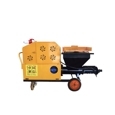 4kw motor de energía modular casa de cemento de yeso pulverizador con estucado de masilla de pulverización Hopper