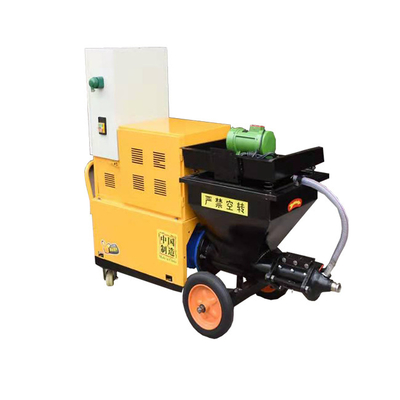 Máquina de pulverización de cemento y mortero de tipo diésel de 4 kW para el yeso 1.52*0.68*0.95