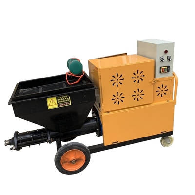 Máquina de pulverización de cemento y mortero de tipo diésel de 4 kW para el yeso 1.52*0.68*0.95