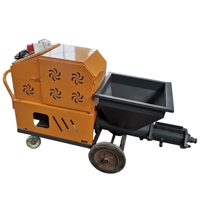 Máquina de pulverización de cemento y mortero de tipo diésel de 4 kW para el yeso 1.52*0.68*0.95