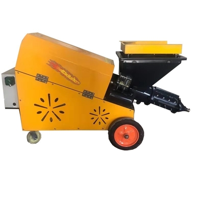Máquina de pulverización de cemento y mortero de tipo diésel de 4 kW para el yeso 1.52*0.68*0.95