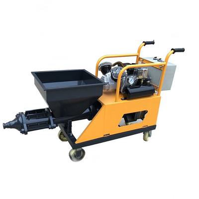 Bajo costo de mantenimiento 8hp Diesel cemento Mortero Spray Yeso Máquina para Revestimiento de Paredes