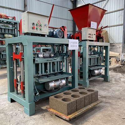 Construcción Manual de la construcción móvil Bloque de cemento de hormigón máquina de fabricación de ladrillos de arcilla hueca automática