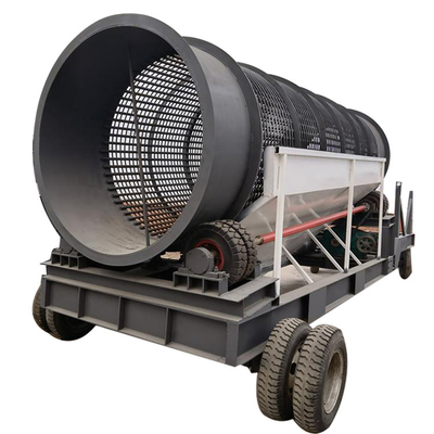 380 de tensión 80 tipo tambor tipo máquina de filtrado de arena equipo para desbloquear hopper