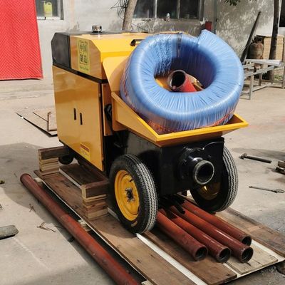 Mini bomba de diésel de columna de estructura secundaria china bomba de hormigón con productividad de 8M3/h