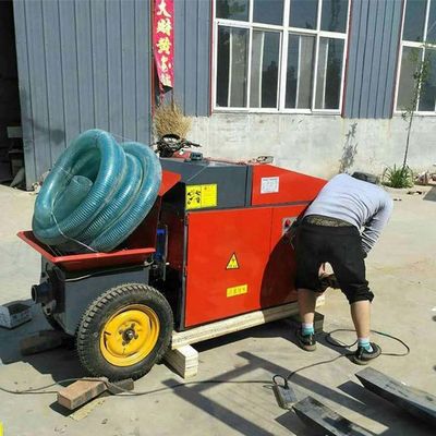 Mini bomba de diésel de columna de estructura secundaria china bomba de hormigón con productividad de 8M3/h