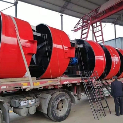 Trabajos de construcción 10m3 Tanque hidráulico de mezclador de hormigón con velocidad de rotación de 8 r/min