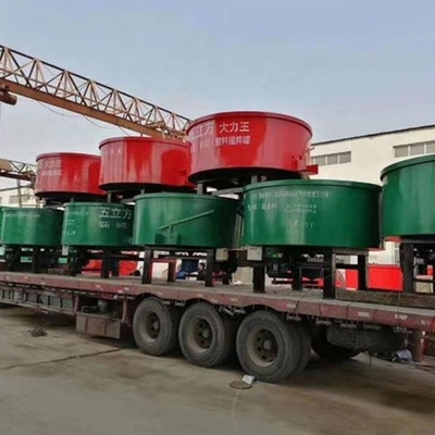 Trabajos de construcción 10m3 Tanque hidráulico de mezclador de hormigón con velocidad de rotación de 8 r/min