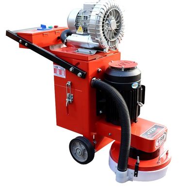 Máquina de pulido de suelo de cemento de disco único con discos de diamante/metal/resina