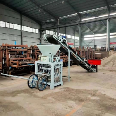 Máquina de fabricación de ladrillos de plástico reciclado con tamaño de ladrillo de 200 * 200 * 60 mm y vibración de 75KN